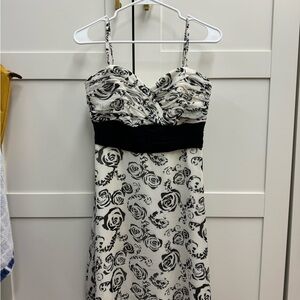 White House Black Market Strapless Dress (removable straps)